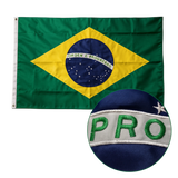 Bandeira do Brasil Bordada 90 x 150cm