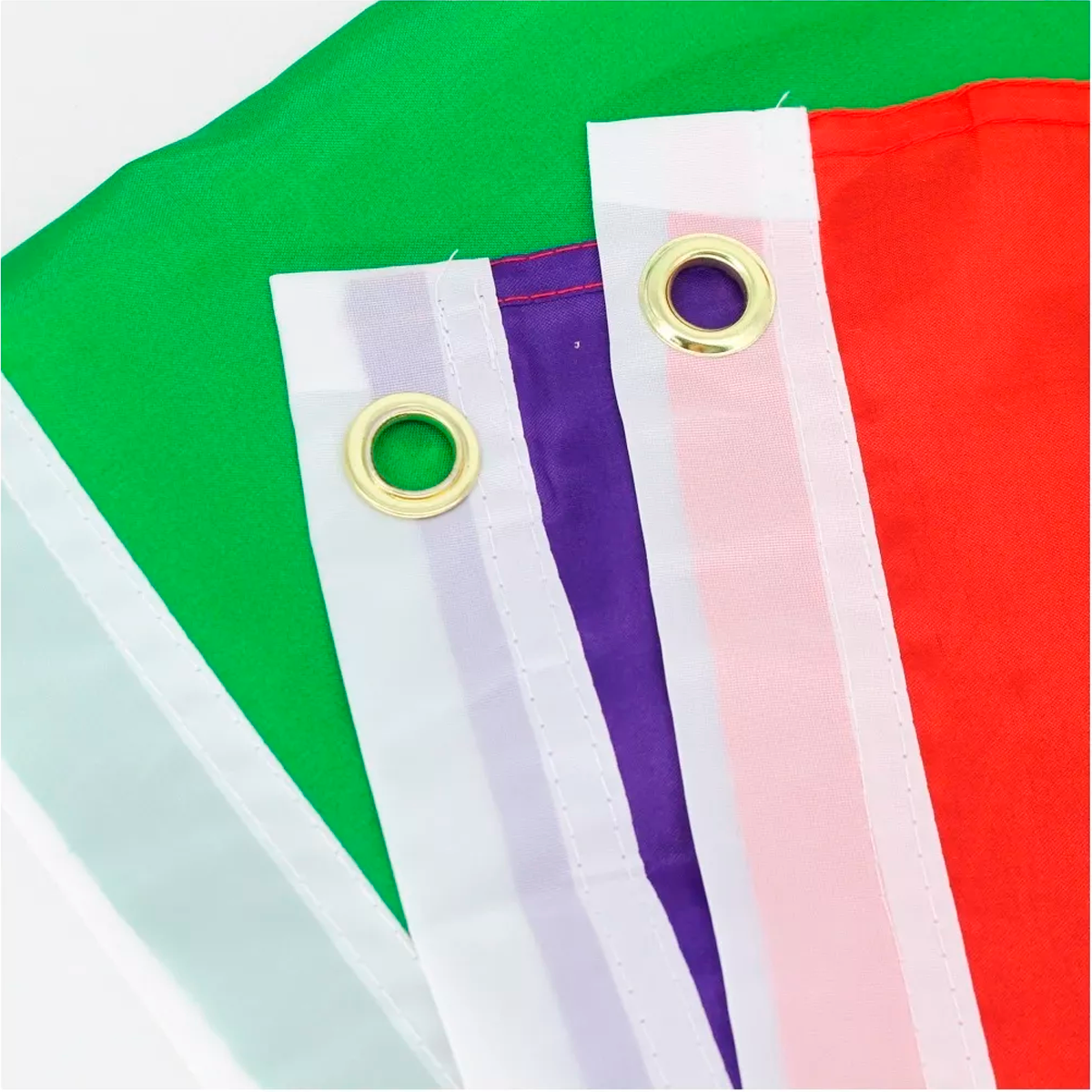 Bandeira Novo Orgulho Gay Pride 90 cm x 60 cm