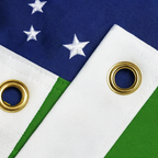 Bandeira do Brasil Bordada 90 x 150cm