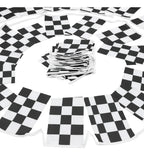 Varal Bandeiras Quadriculadas 10m C/30 21x14cm Envio Hj