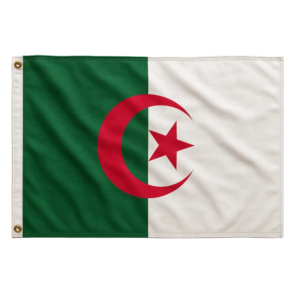 Bandeira da Argelia 90 cm x 150 cm