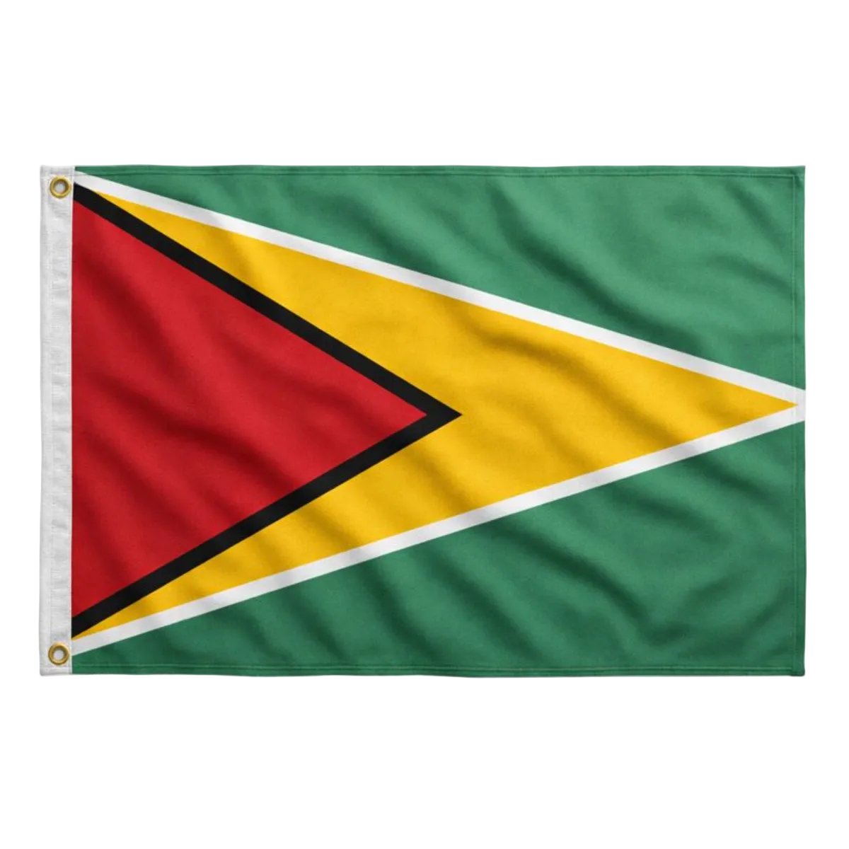 Bandeira da Guiana 90 cm x 150 cm