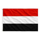 Bandeira da Iemen 90 cm x 150 cm