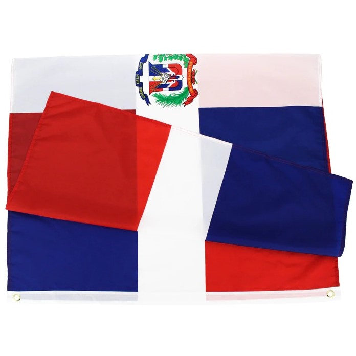Bandeira Republica Dominicana 90 cm x 150 cm