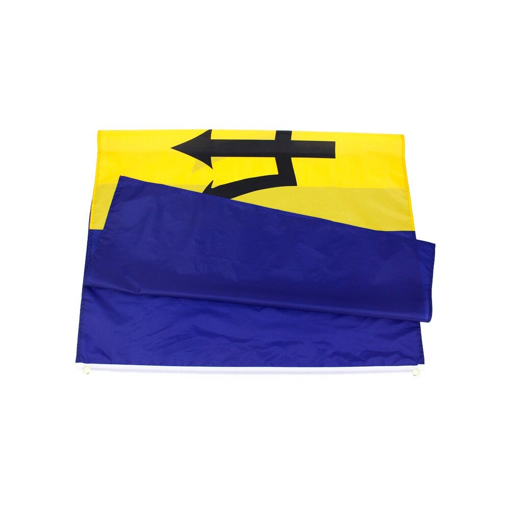 Bandeira de Barbados 90 cm x 150 cm