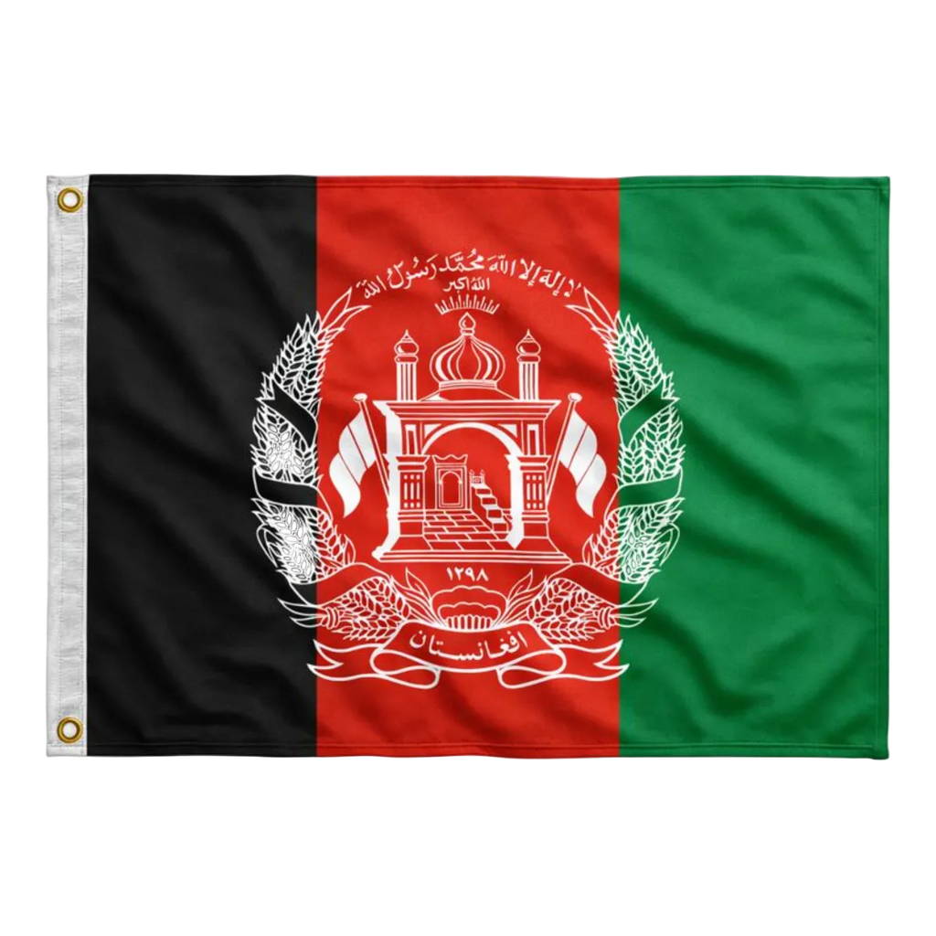 Bandeira do Afeganistão 90 cm x 150 cm