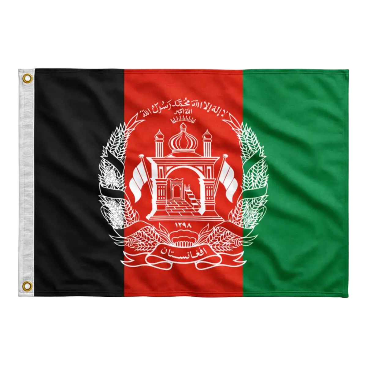 Bandeira do Afeganistão 90 cm x 150 cm