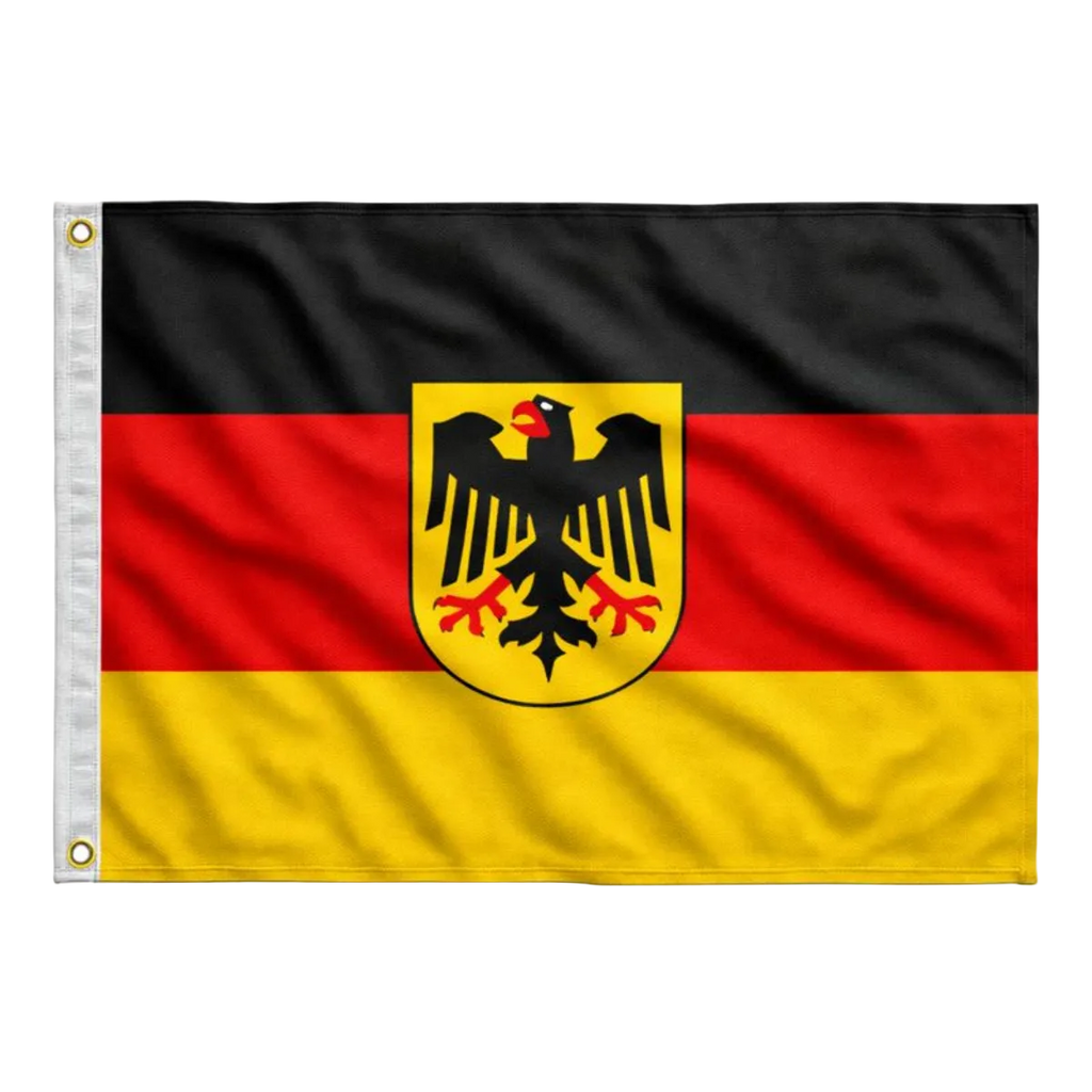 Bandeira da Alemanha Ocidental 90 cm x 150 cm