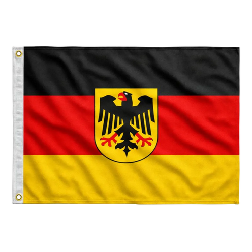 Bandeira da Alemanha Ocidental 90 cm x 150 cm
