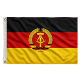 Bandeira da Alemanha Oriental 90 cm x 150 cm