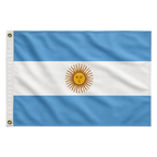 Bandeira da Argentina 90 cm x 60 cm