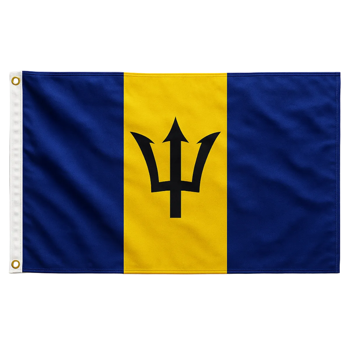 Bandeira de Barbados 90 cm x 150 cm