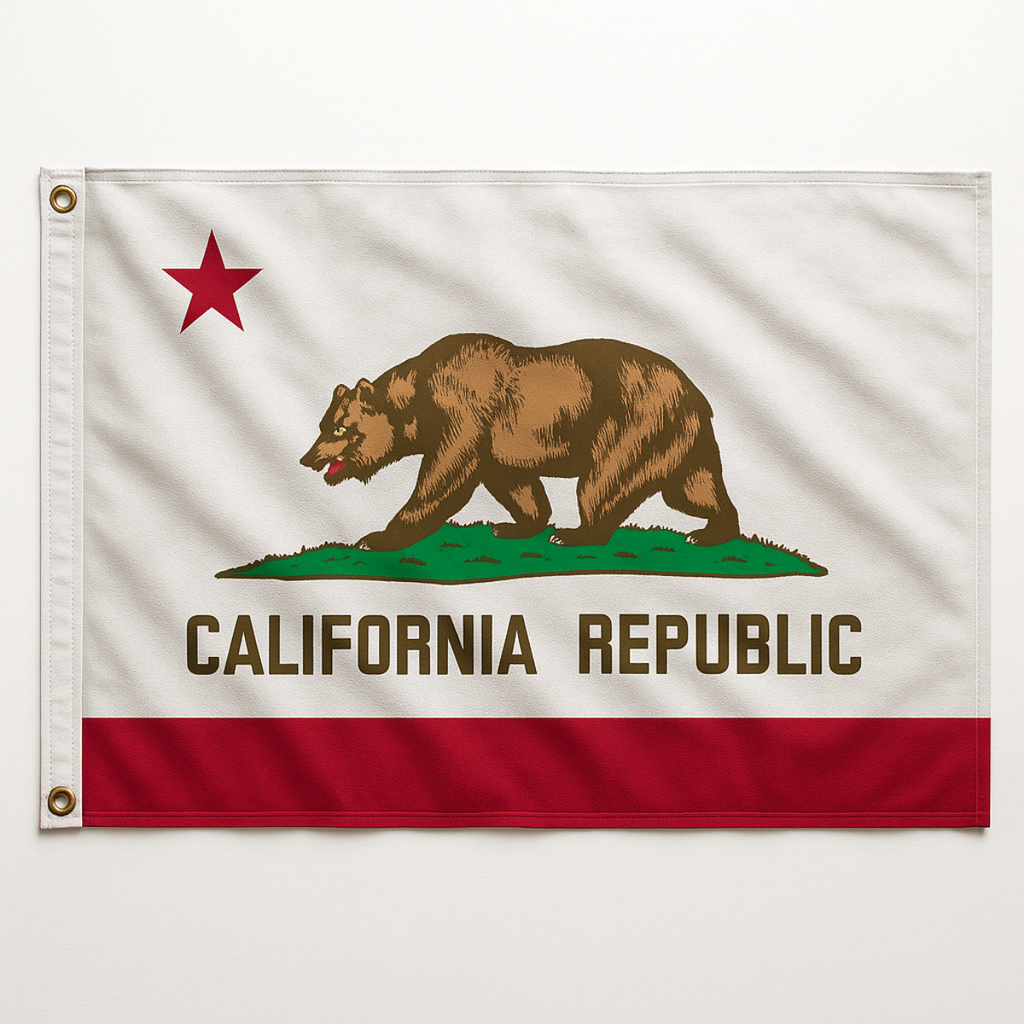Bandeira da California 90 cm x 150 cm