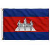 Bandeira de Camboja 90 cm x 150 cm