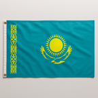 Bandeira do Cazaquistão 90 cm x 150 cm