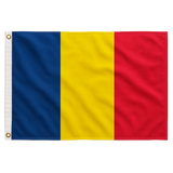 Bandeira de Chade 90 cm x 150 cm