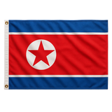 Bandeira da Coreia do Norte 90 cm x 150 cm