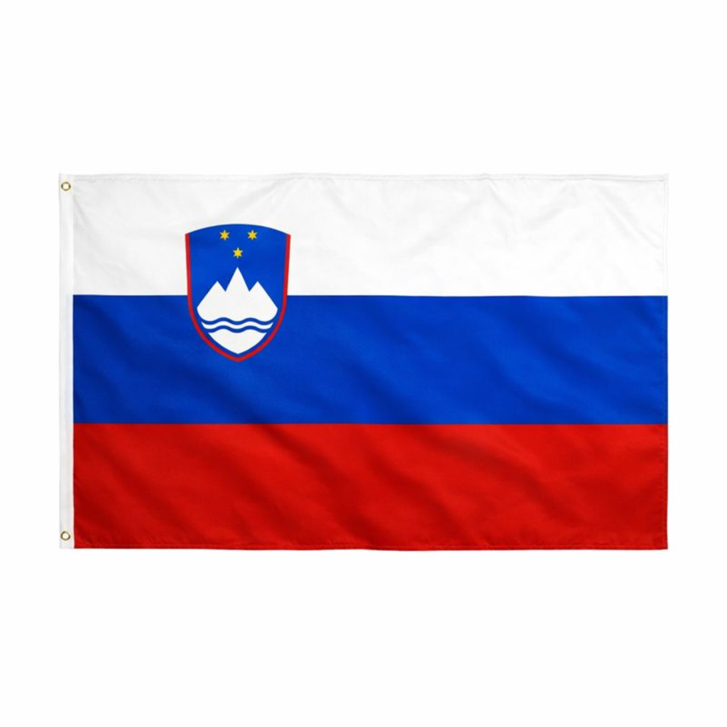 Bandeira da Eslovênia 90 cm x 150 cm
