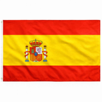 Bandeira da Espanha 90 cm x 60 cm