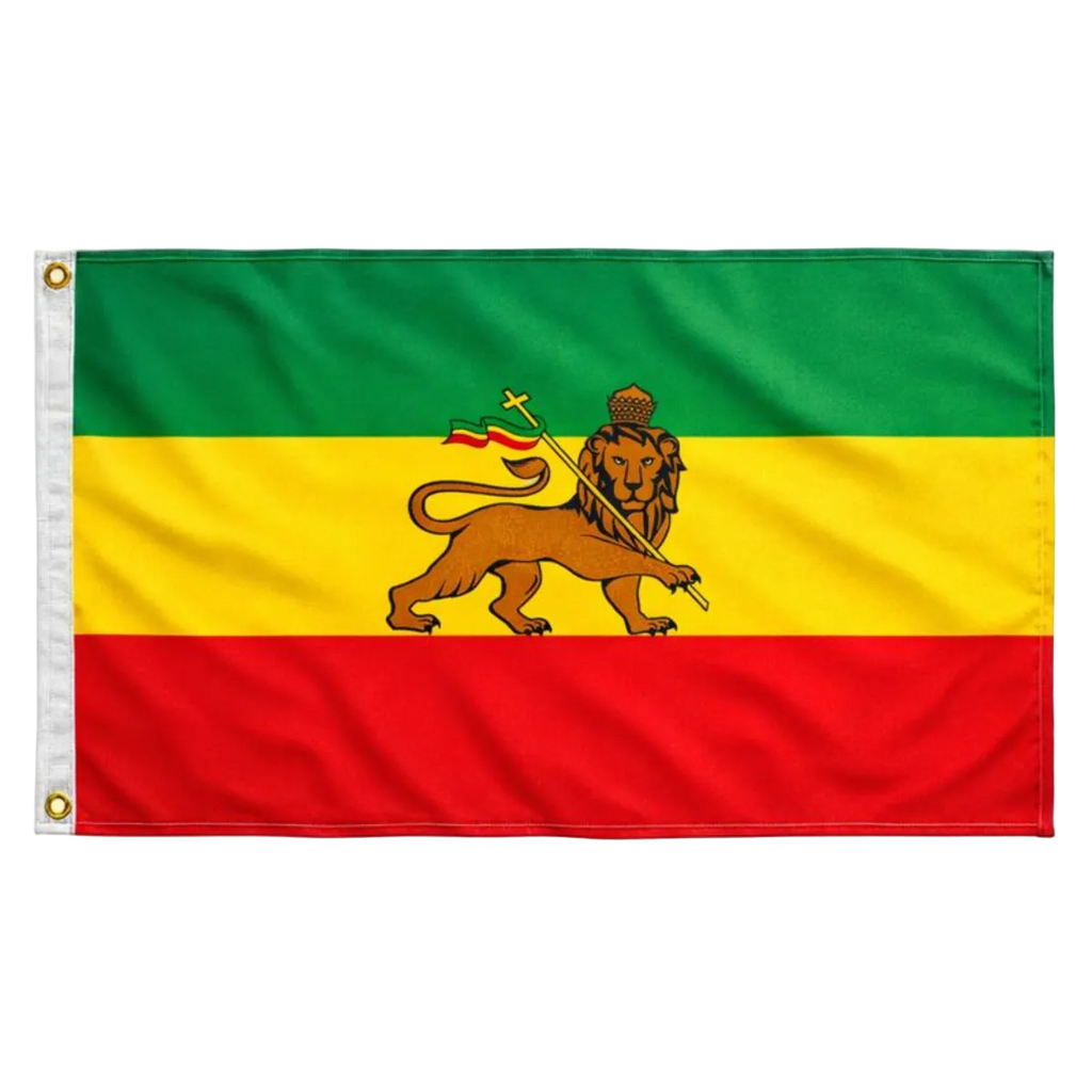 Bandeira da Etiópia 90 cm x 60 cm