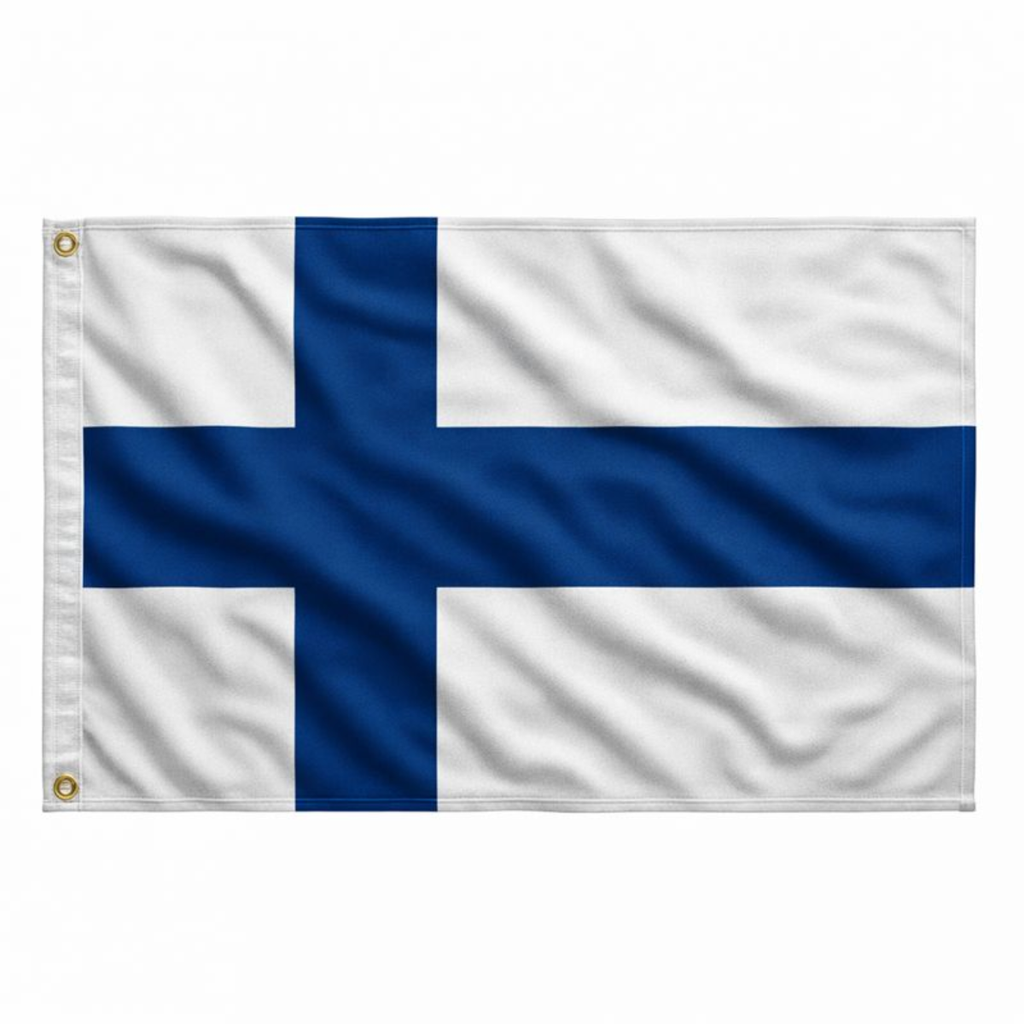 Bandeira da Finlandia 90 cm x 150 cm
