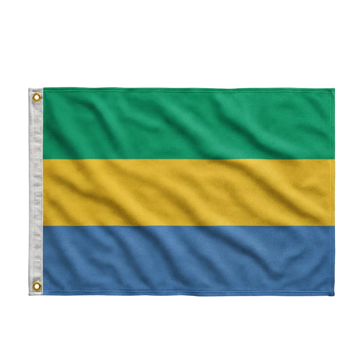 Bandeira da Gabão 90 cm x 150 cm