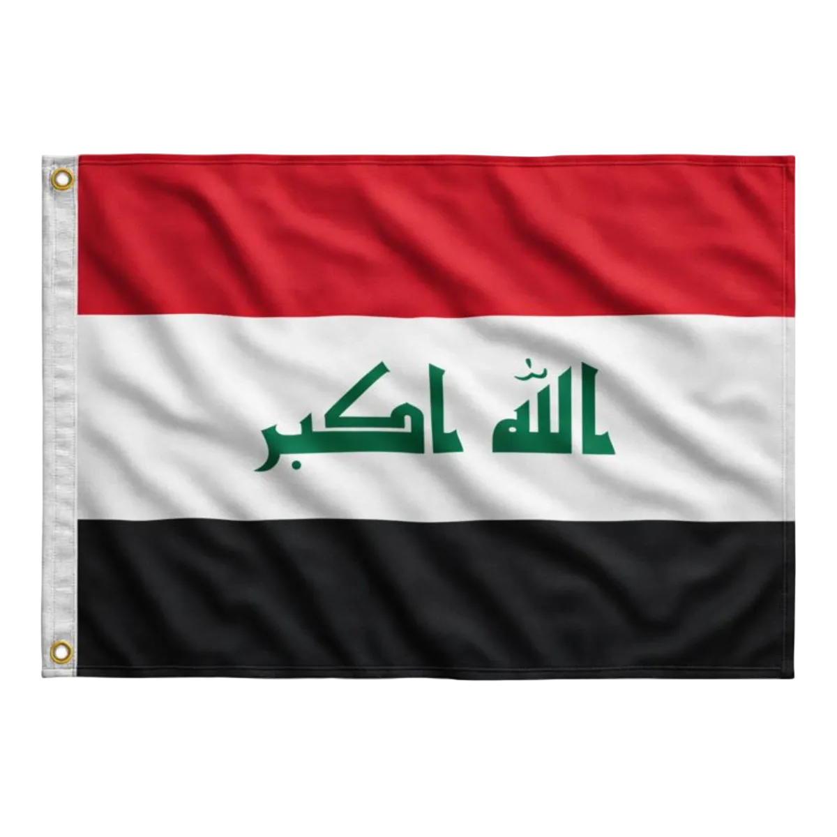 Bandeira do Iraque 90 cm x 150 cm