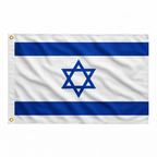 Bandeira do Israel 90 cm x 60 cm
