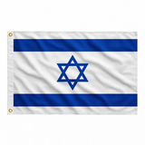 Bandeira do Israel 90 cm x 60 cm