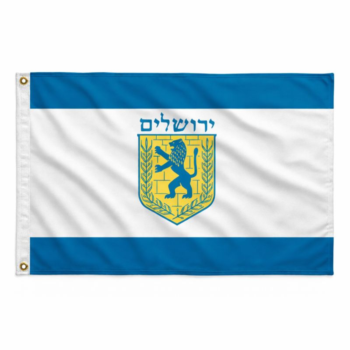 Bandeira de Jerusalém 90 cm x 150 cm
