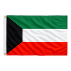 Bandeira de Kwait 90 cm x 150 cm