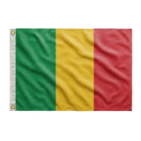 Bandeira do Mali 90 cm x 150 cm