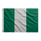 Bandeira da Nigeria 90 cm x 150 cm