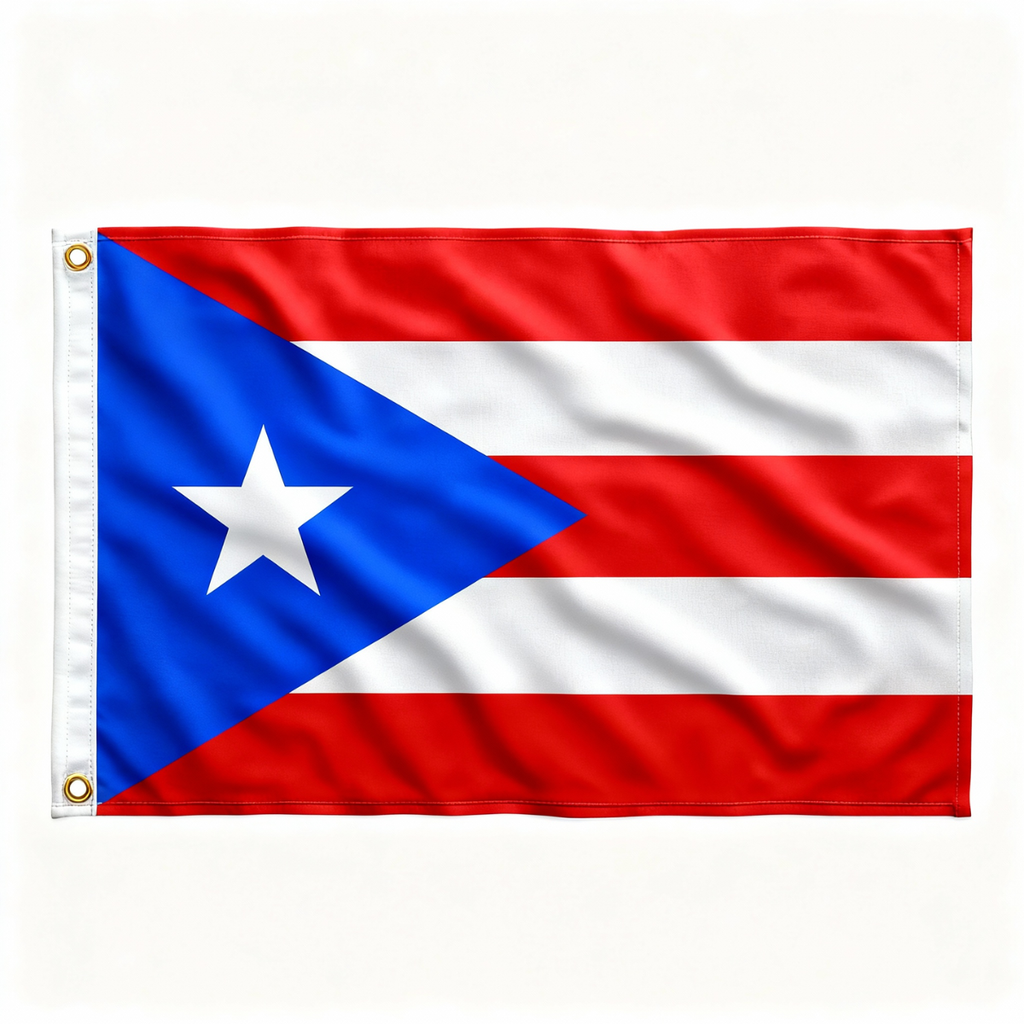Bandeira Porto Rico 90 cm x 150 cm