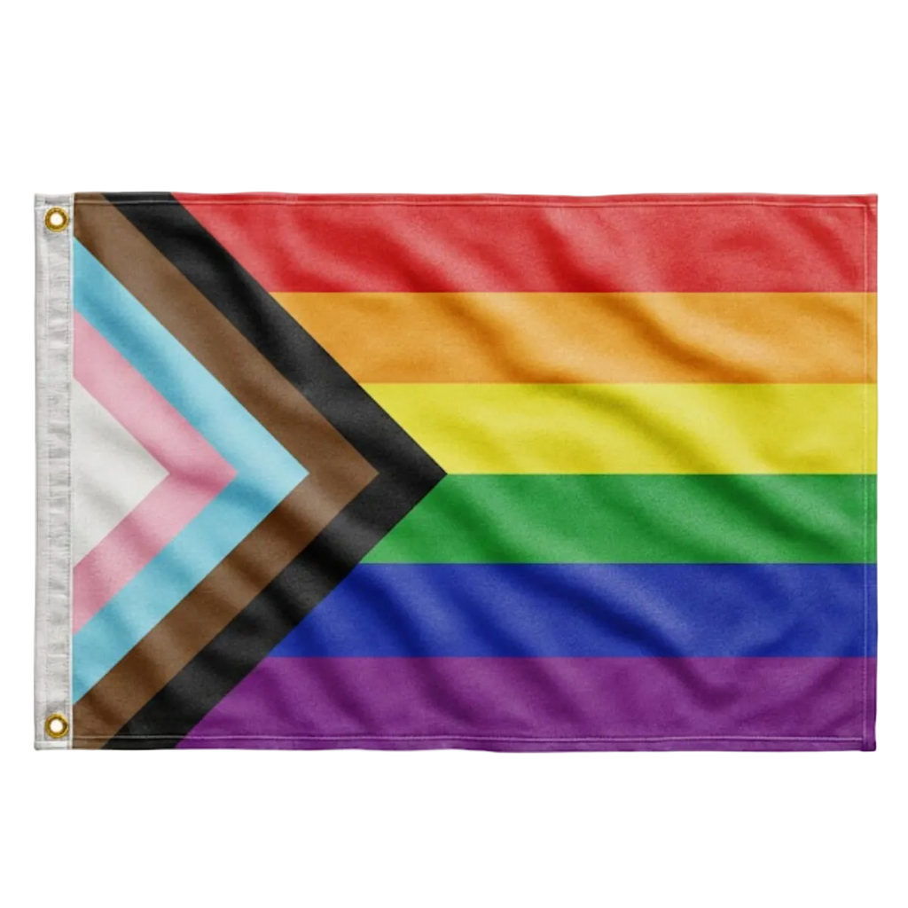 Bandeira Novo Orgulho Gay Pride 90 cm x 60 cm