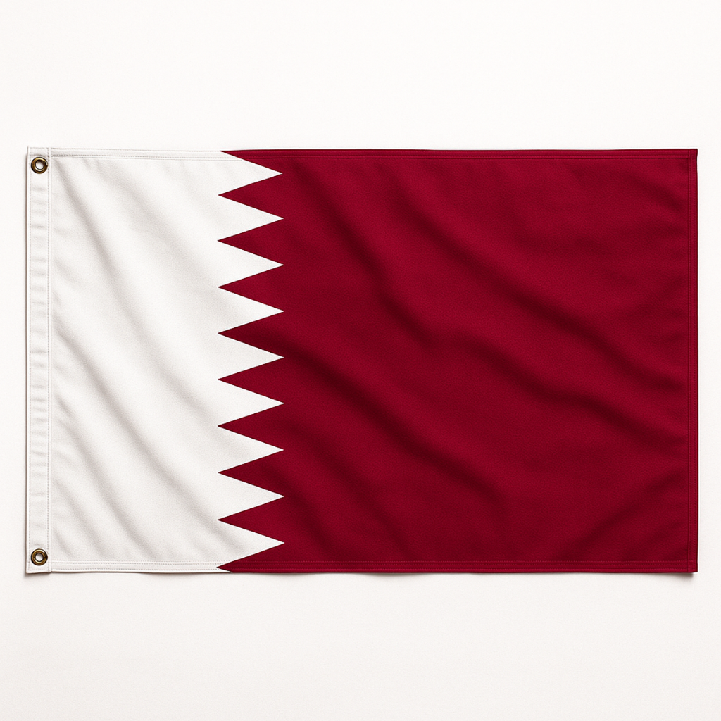 Bandeira do Qatar flag 90 cm x 60 cm