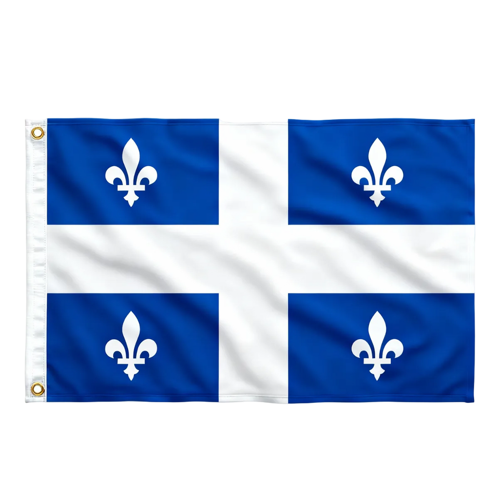 Bandeira Quebec 90 cm x 150 cm