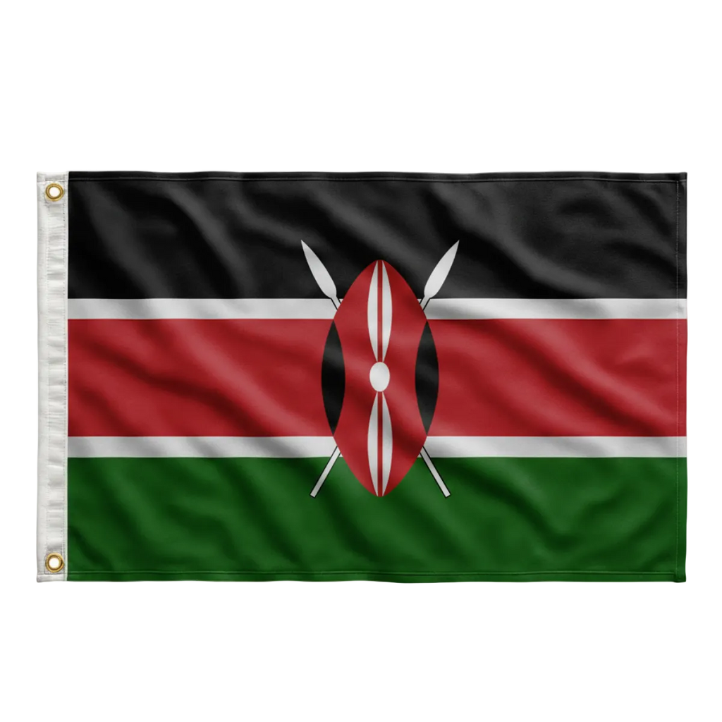 Bandeira Quenia 90 cm x 150 cm