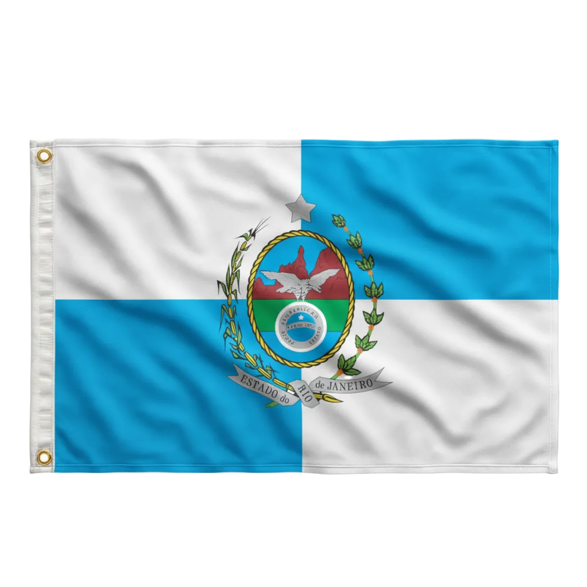 Bandeira Rio de Janeiro 90 cm x 150 cm