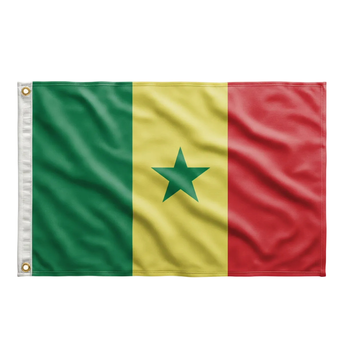 Bandeira Senegal 90 cm x 60 cm
