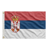 Bandeira Servia 90 cm x 150 cm