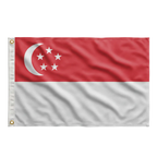Bandeira Singapura 90 cm x 60 cm
