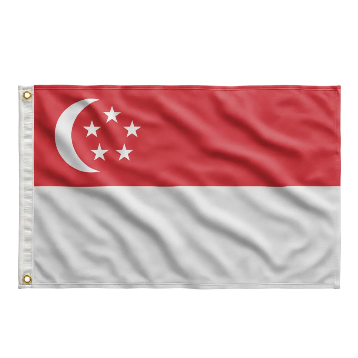 Bandeira Singapura 90 cm x 60 cm