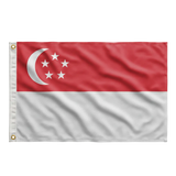 Bandeira Singapura 90 cm x 60 cm