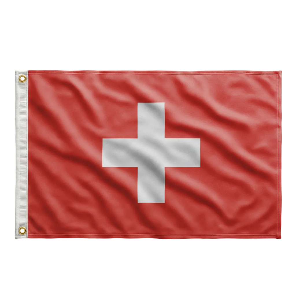 Bandeira Suiça 90 cm x 60 cm